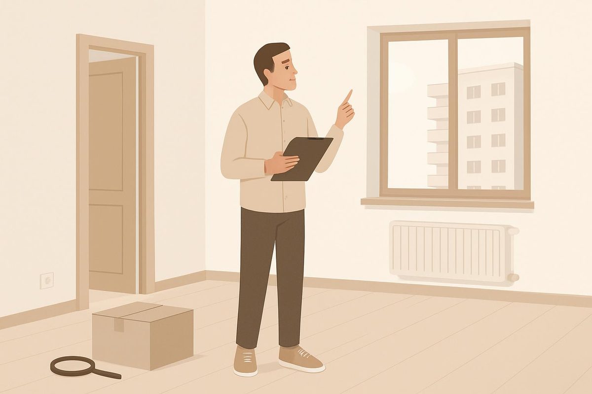 Как принять квартиру в новостройке до ремонта